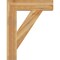 Ekena Millwork Traditional Block Rough Sawn Bracket, Western Red Cedar, 6"W x 28"D x 36"H BKT06X28X36TRA05RWR - alternate 4